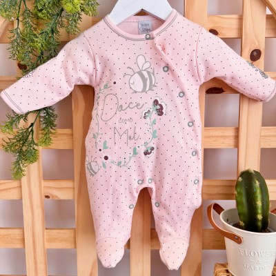 Macacão Trape Zape - Doce Como Mel - Rosa